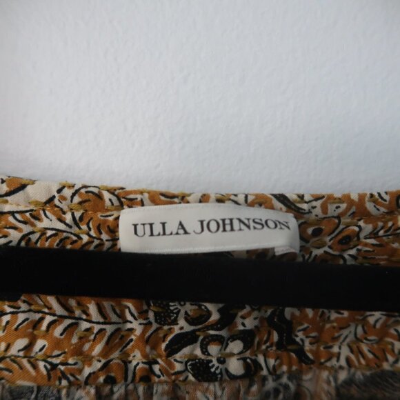 Ulla Johnson Nailah Puff Sleeve Mini Dress Size 8 - Picture 8 of 11